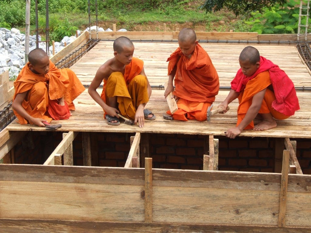 school construction Laos
