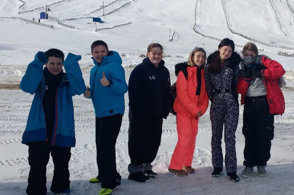 Half-term ski trip